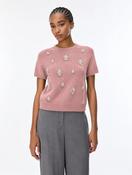 iBlues Embroidered Jumper in Pink
