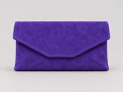 Le Babe Clutch Bag in Purple