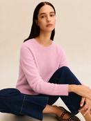Emme Laccio Sweater in Peony Pink