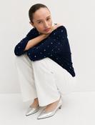 Emme Gomma Sweater in Navy
