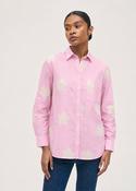 Rosso35 Pink linen shirt image