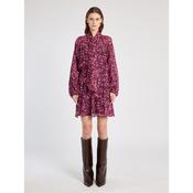 Marella Uguale Dress in Fuchsia Flower Print image