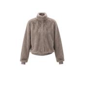 Emme Patio Faux-Fur Jacket in Off-White image