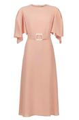 Edeline Lee Mabel Dress In Pale Pink image