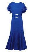 Edeline Lee Dada Dress in Lapis