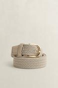 Gant Elastic Braided Belt in Putty