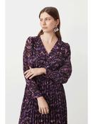Suncoo Celya Dress in Violet