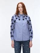 iBlues Ghiglia Shirt Navy Stripes image