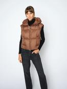 Mos Mosh Kiara Tally Down Vest in Downtown Brown image