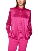 MarcCain Luxurious Silk Blouse in Very Berry image