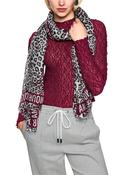 MarcCain Leopard Print Scarf