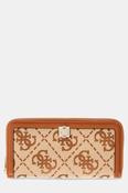 Guess Audrey Logo Wallet in Brown
