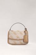 Guess Audrey Logo Bag in Beige image