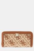 Guess Audrey Logo Wallet in Brown image