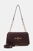Frances quilted shoulder bag in Brown image