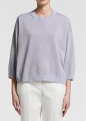 Peserico Silver Lurex Sweater image