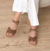 Paul Green 6105 Sandal in Tan image