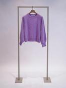 Herzen Brushed Sweater in Lilac image