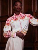 Herzen Shirt Blouse in Pink Multi image