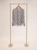 Herzen Pure Silk Blouse in Night Blue image