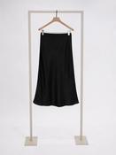 Herzen Rock Silk Skirt in Black image