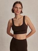 Varley Freesoft Cori Bra in Coffee Bean image