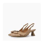 Lodi Sling-Back Court Shoe in Beige