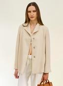 Cinzia Rocca Wool Jacket in Beige image