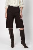 Monari Bermuda Shorts in Black Coffee