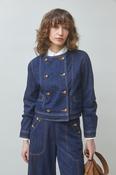 Suncoo Dakota Denim Jacket in Blue image