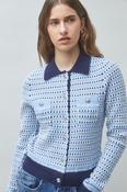 Suncoo Gualem Knit Sweater in Blue