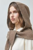Suncoo Achille Scarf in Chocolate Brown