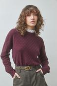 Suncoo Piola Sweater in Prune image