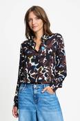 Pom Mila Bovine Blouse in Brown image