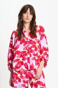 Pom Blouse  - Hero Bubble Bloom Red (SP9586) image