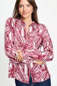 Pom Mila Ribbon Blouse in Red image