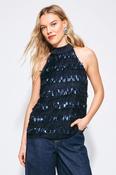 Pom Isa Top in Eternal Blue image