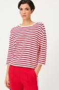Olsen Sweater with raglan Sleeves in Red image