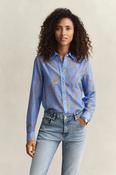 Gant Cotton Silk Shirt in Hydrangea blue image