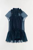 Beaux Bow Detail Organza Mini