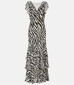 Amelle Zebra Print Maxi image