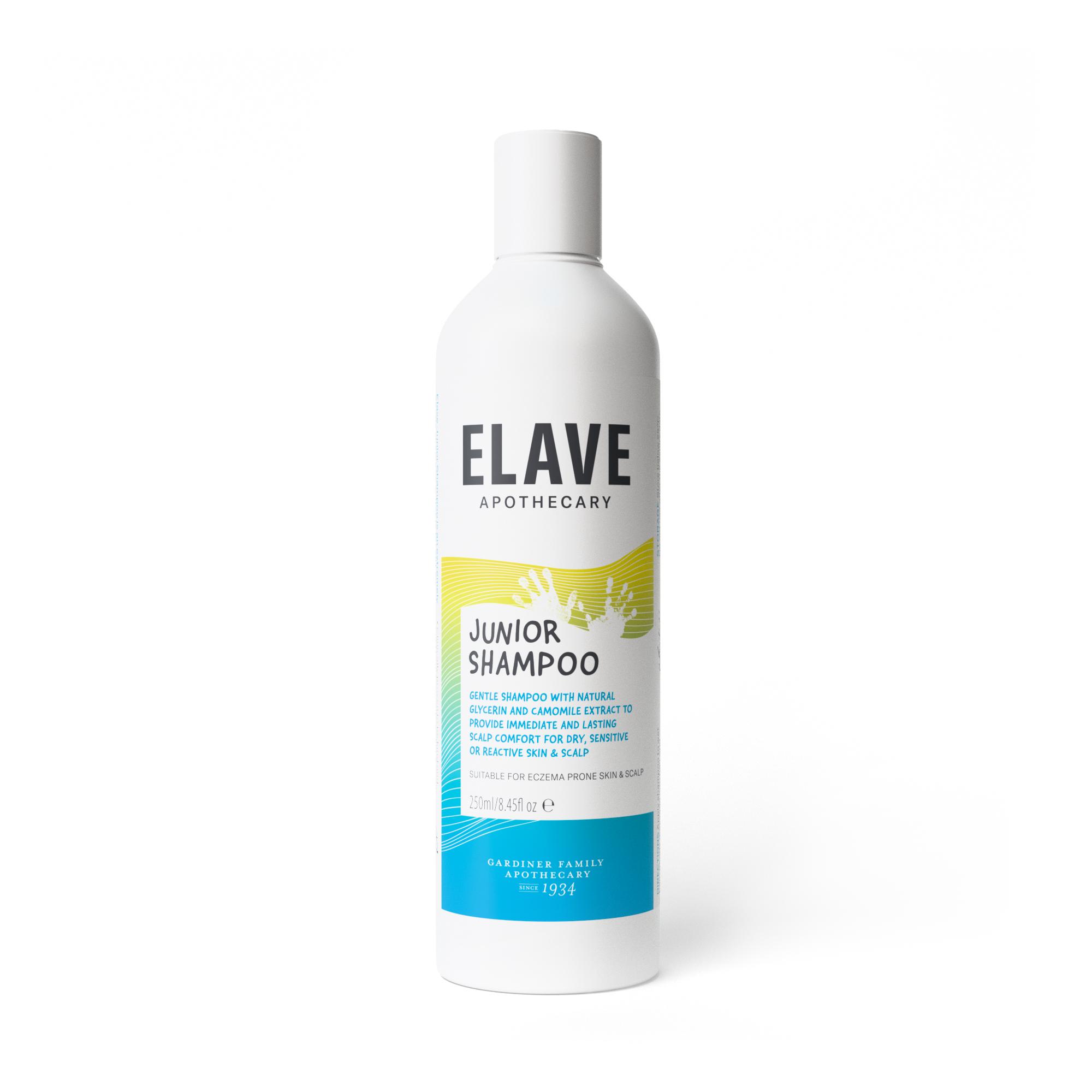 Elave Junior Sensitive Shampoo 250ml - Sulfate Free for Delicate Skin & Scalp