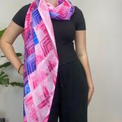 Colorful Cascade Scarf