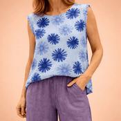 Blue floral jumper image