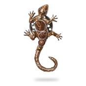 Gilded Desert Lizard Brooch