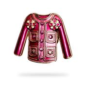 Couture Fashion Jacket Brooch