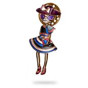The Runway Cat Brooch image