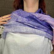 Elegant Purple Gradient Scarf