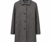 Rosso35 Wool Coat – Chocolate Tweed image