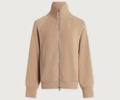 Varley - Tyde Zip Through Sweat - Beige image